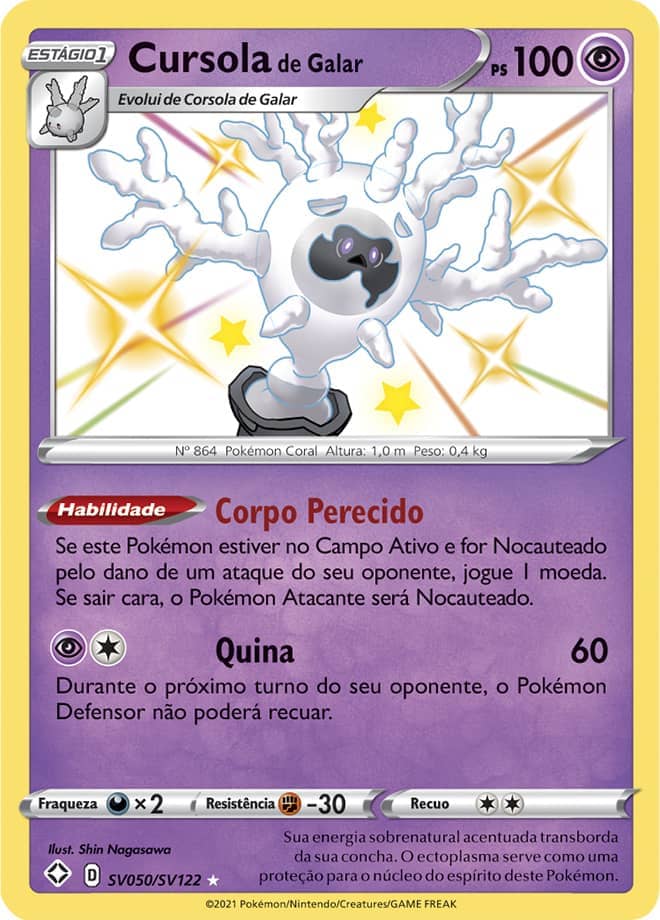 Cursola de Galar - Pokémon TCG - MoxLand