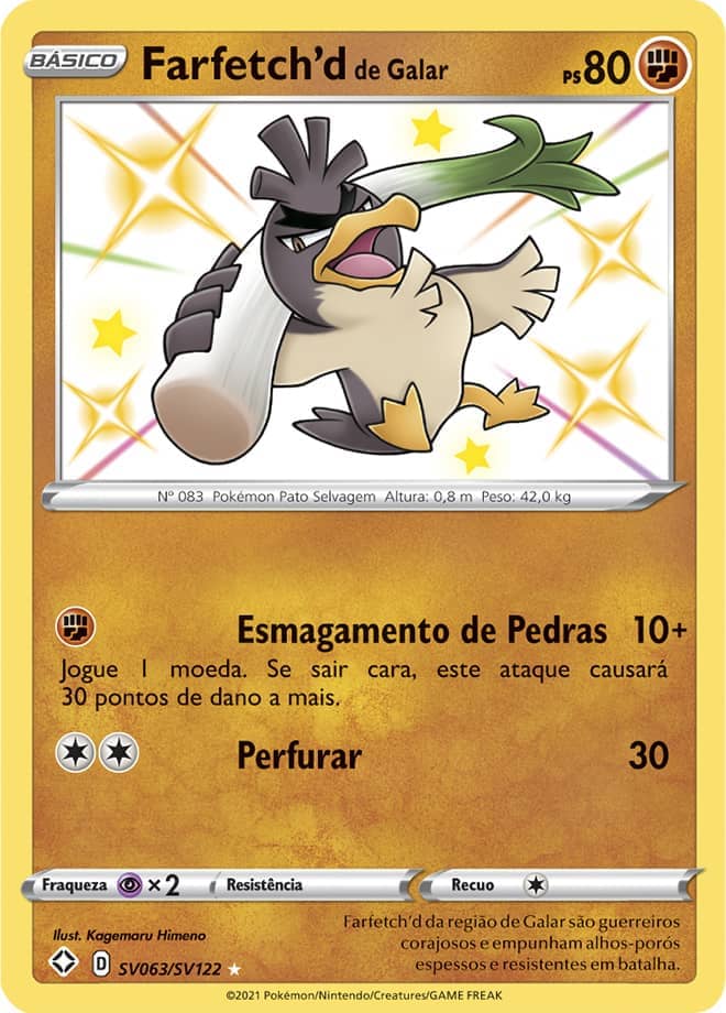 Farfetch'd de Galar - Pokémon TCG - MoxLand