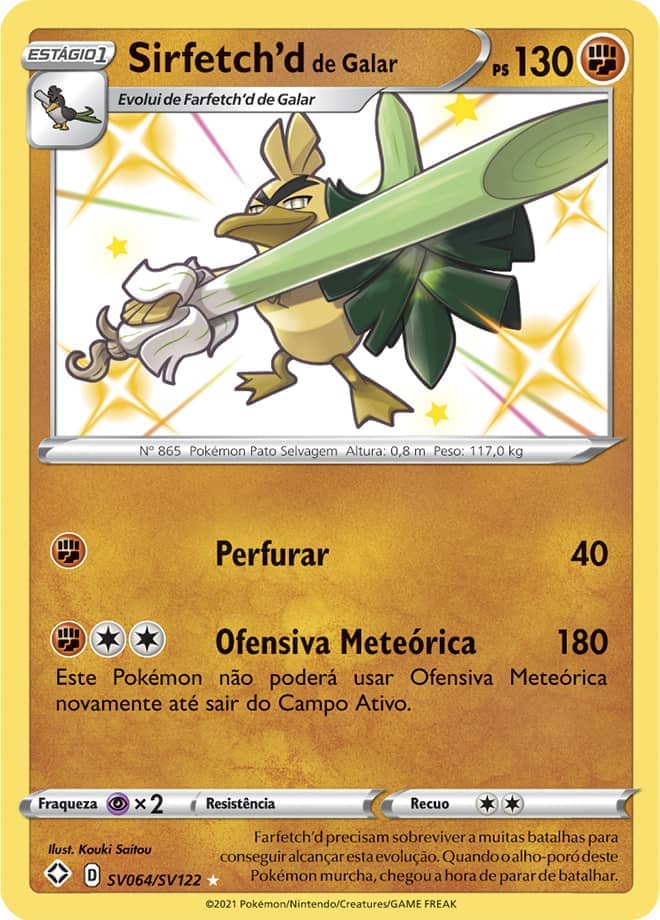 Sirfetch'd de Galar - Pokémon TCG - MoxLand