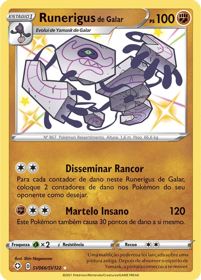 Runerigus de Galar - Pokémon TCG - MoxLand