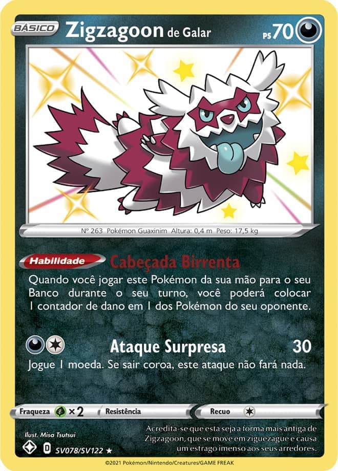 Zigzagoon de Galar - Pokémon TCG - MoxLand