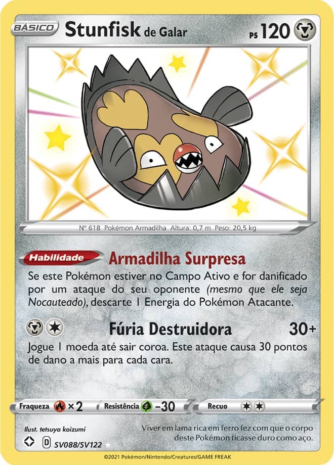 Stunfisk de Galar - Pokémon TCG - MoxLand