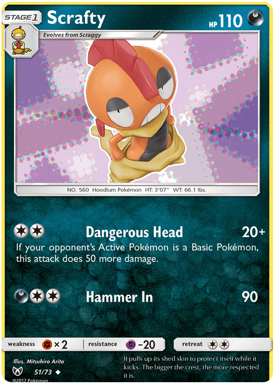 Scrafty - Pokémon TCG - MoxLand