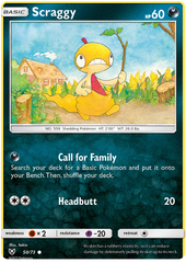 Scraggy - Pokémon TCG - MoxLand