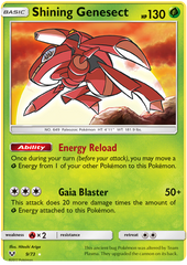 Genesect Luminescente - Pokémon TCG - MoxLand