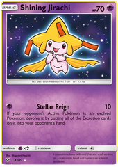 Jirachi Luminescente - Pokémon TCG - MoxLand