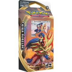 Starter Deck - Espada e Escudo 2 Rixa Rebelde Zamazenta - Pokémon TCG - MoxLand