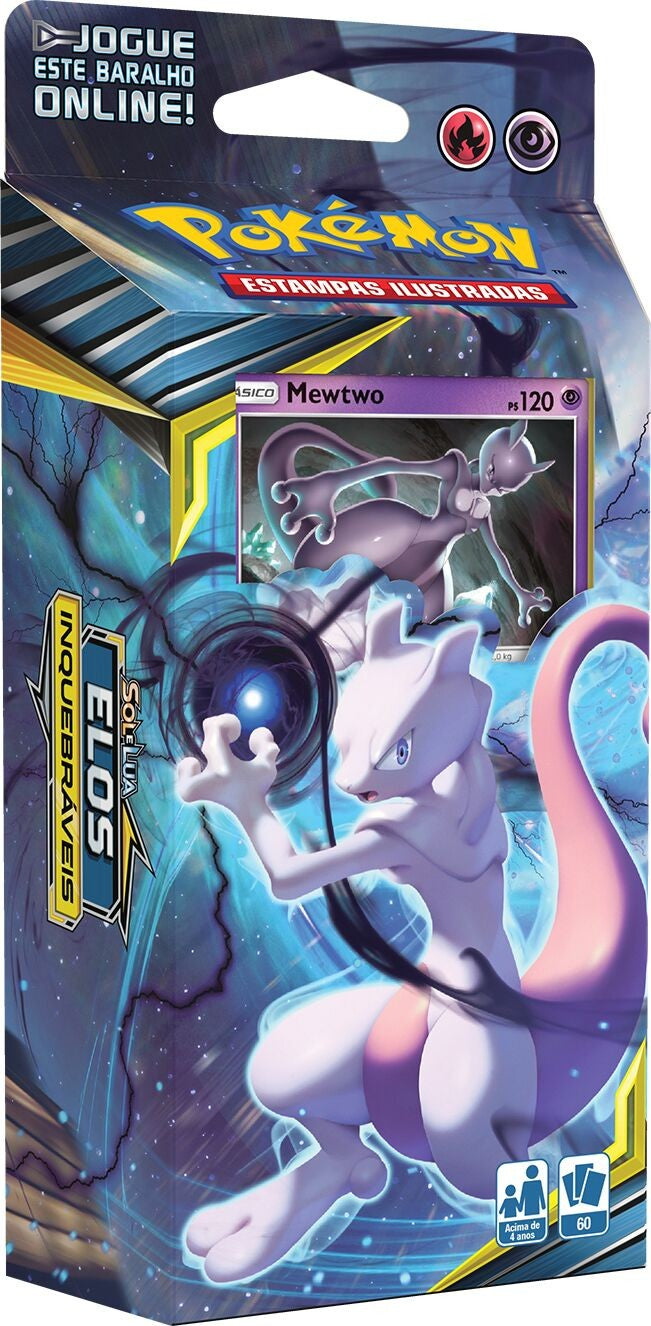 Starter Deck - Sol e Lua 10 Elos Inquebráveis Batalha Mental - Pokémon TCG - MoxLand