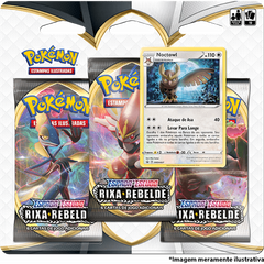 Blister Triplo - Espada e Escudo 2 Rixa Rebelde Noctowl - Pokémon TCG - MoxLand