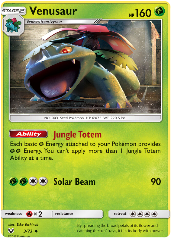 Venusaur - Pokémon TCG - MoxLand