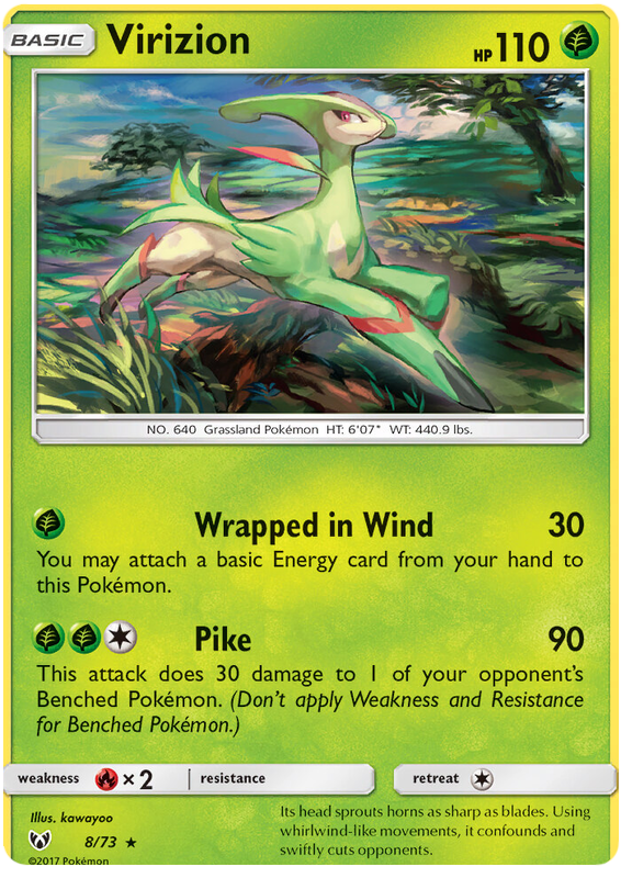 Virizion - Pokémon TCG - MoxLand