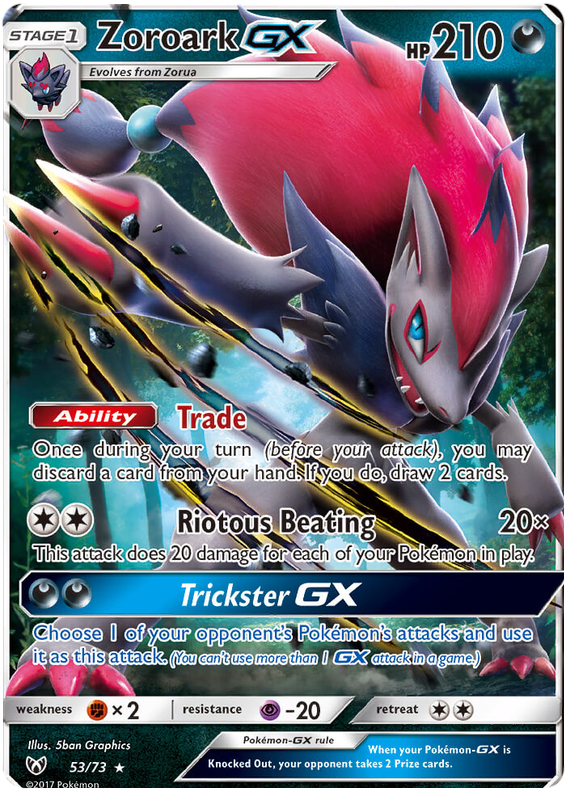 Zoroark GX - Pokémon TCG - MoxLand