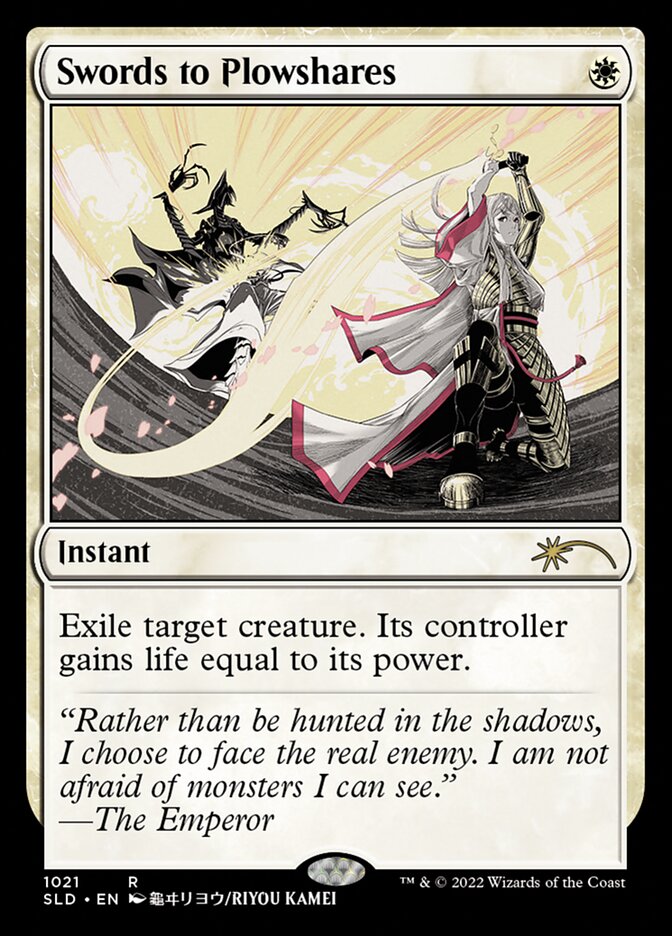 Espadas em Arados / Swords to Plowshares - Magic: The Gathering - MoxLand