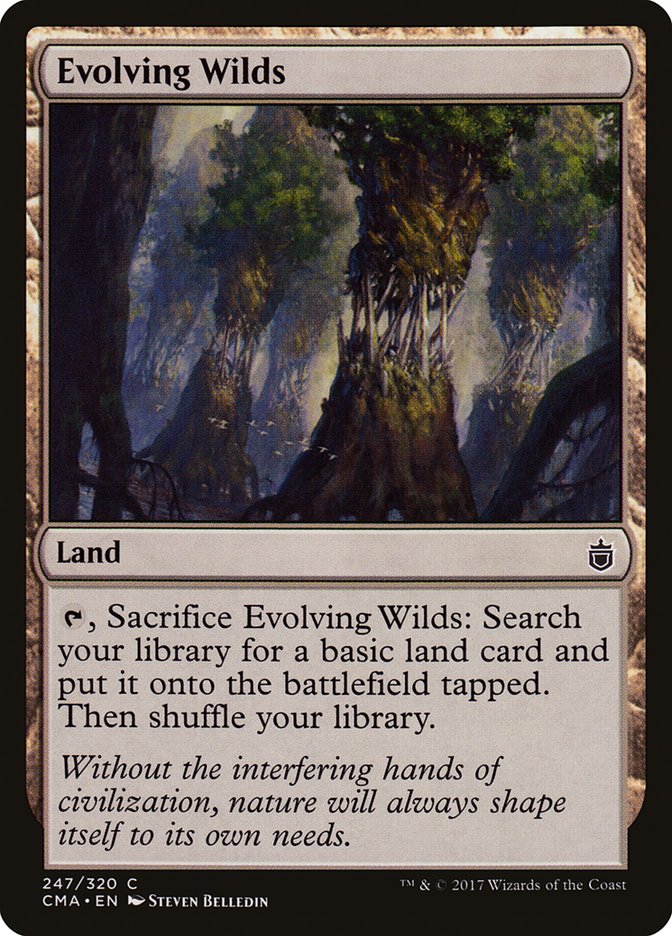 Terras em Desenvolvimento / Evolving Wilds - Magic: The Gathering - MoxLand