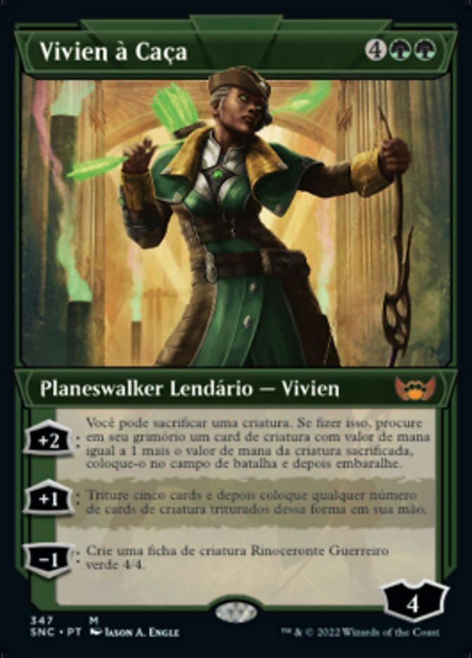 Vivien à Caça / Vivien on the Hunt - Magic: The Gathering - MoxLand