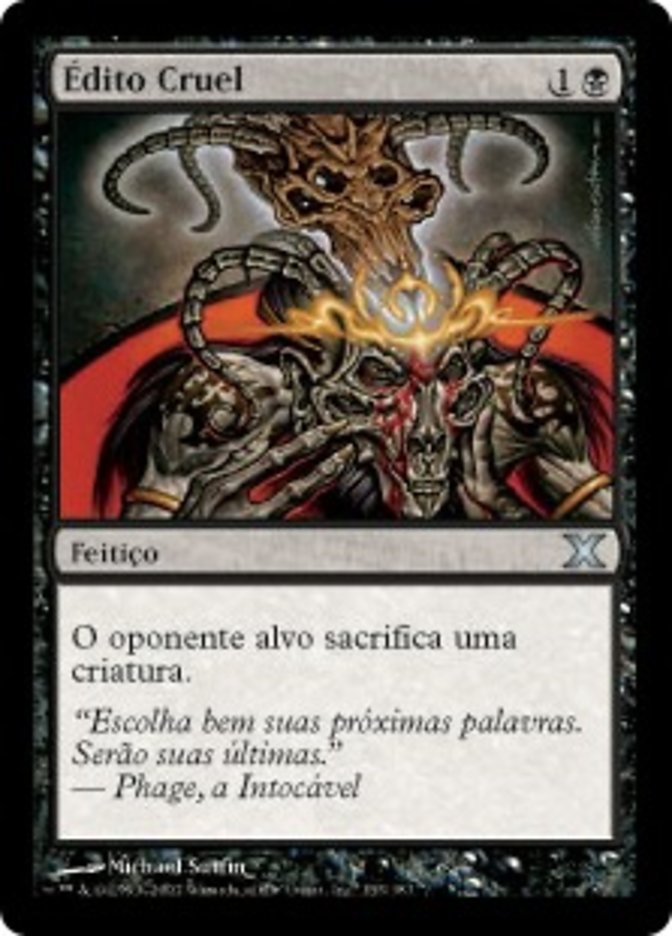 Édito Cruel / Cruel Edict - Magic: The Gathering - MoxLand