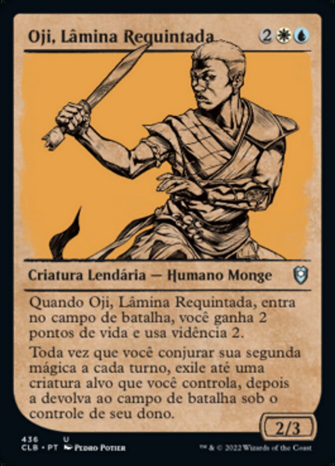 Oji, Lâmina Requintada / Oji, the Exquisite Blade - Magic: The Gathering - MoxLand