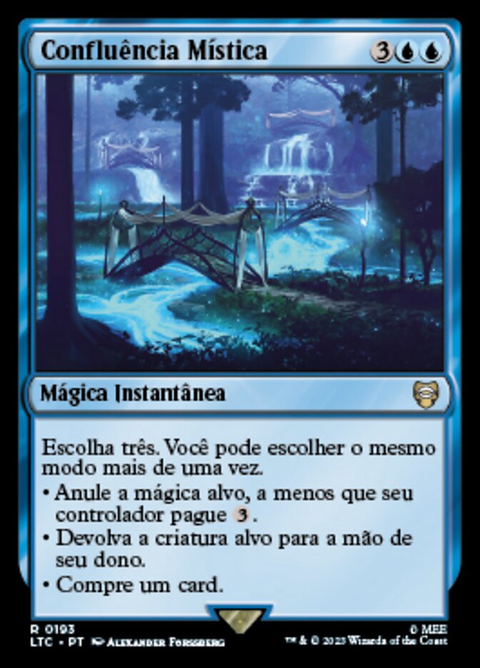 Confluência Mística / Mystic Confluence - Magic: The Gathering - MoxLand