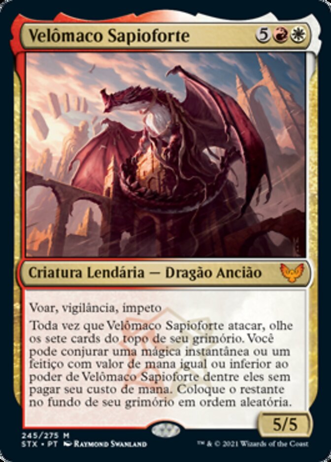 Velômaco Sapioforte / Velomachus Lorehold - Magic: The Gathering - MoxLand