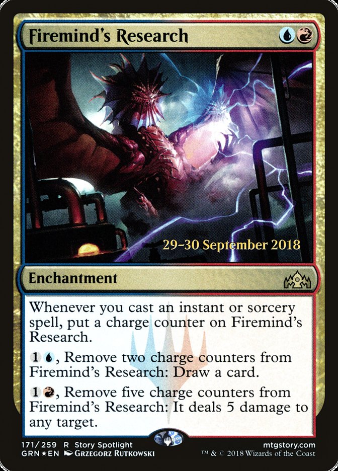 Firemind's Research / Firemind's Research - Magic: The Gathering - MoxLand