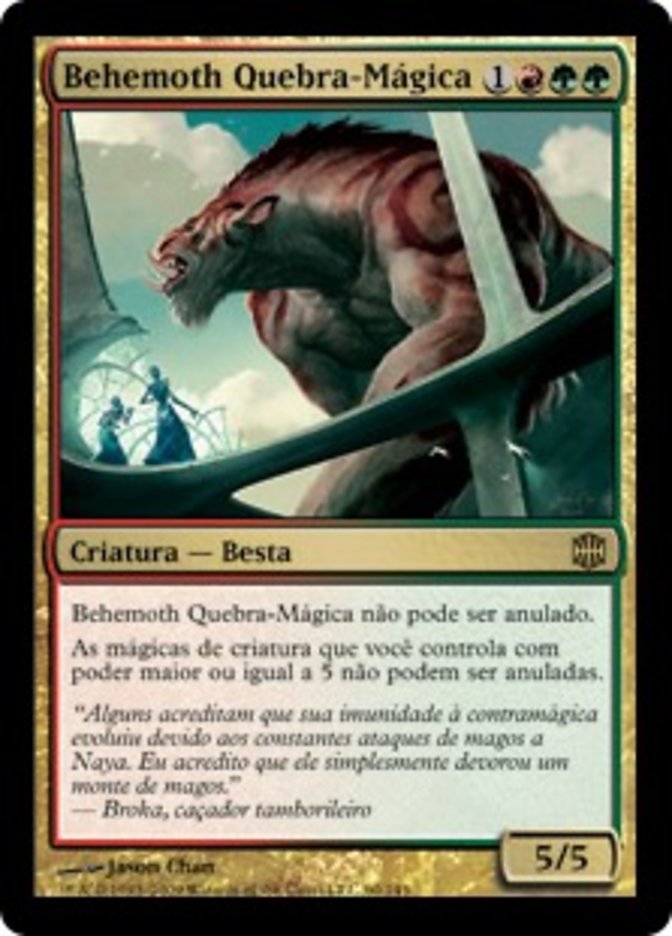 Behemoth Quebra-Mágica / Spellbreaker Behemoth - Magic: The Gathering - MoxLand