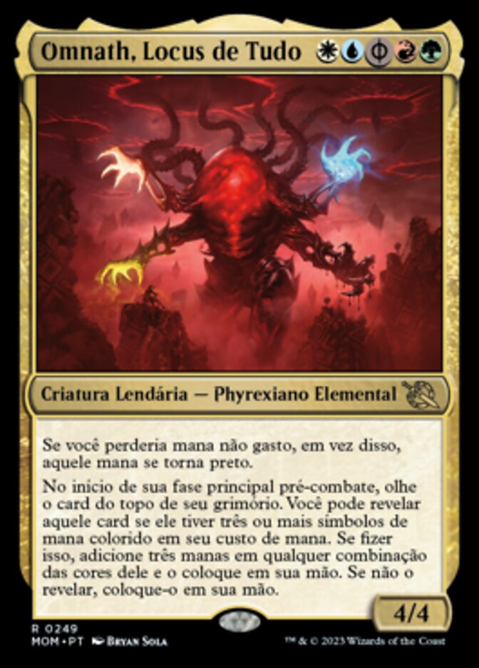 Omnath, Locus de Tudo / Omnath, Locus of All - Magic: The Gathering - MoxLand