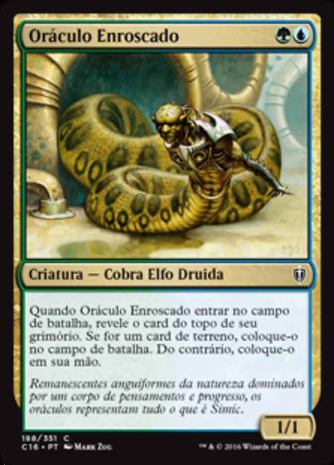 Oráculo Enroscado / Coiling Oracle - Magic: The Gathering - MoxLand