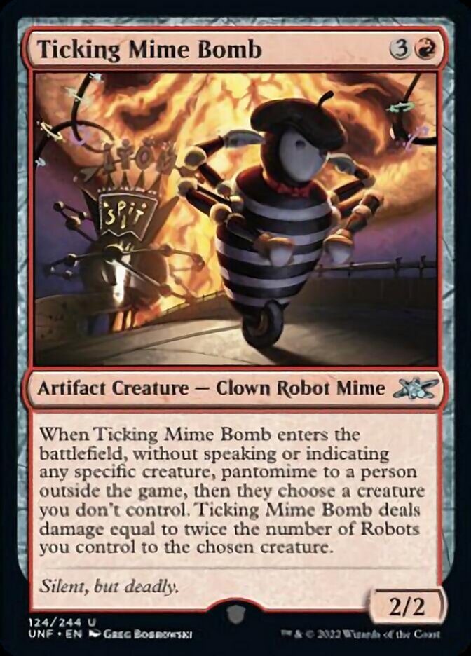 Ticking Mime Bomb - Magic: The Gathering - MoxLand