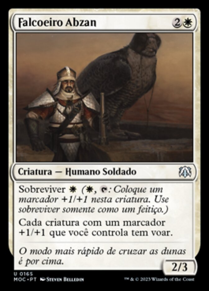 Falcoeiro Abzan / Abzan Falconer - Magic: The Gathering - MoxLand