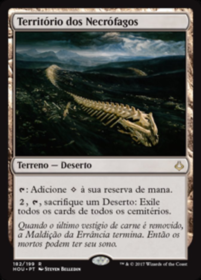 Território dos Necrófagos / Scavenger Grounds - Magic: The Gathering - MoxLand