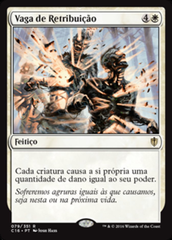 Vaga de Retribuição / Wave of Reckoning - Magic: The Gathering - MoxLand