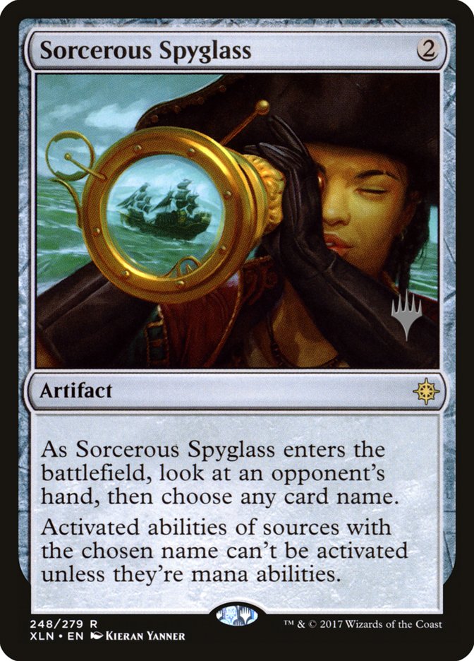 Luneta Enfeitiçada / Sorcerous Spyglass - Magic: The Gathering - MoxLand