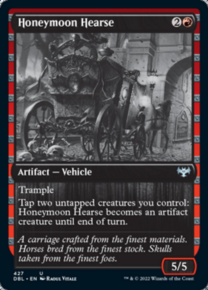 Carruagem da Lua de Mel / Honeymoon Hearse - Magic: The Gathering - MoxLand