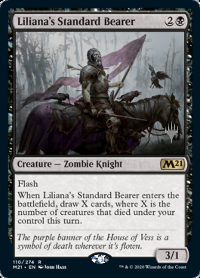 Porta-estandarte de Liliana / Liliana's Standard Bearer - Magic: The Gathering - MoxLand