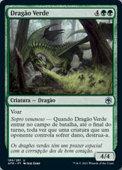 Dragão Verde / Green Dragon - Magic: The Gathering - MoxLand