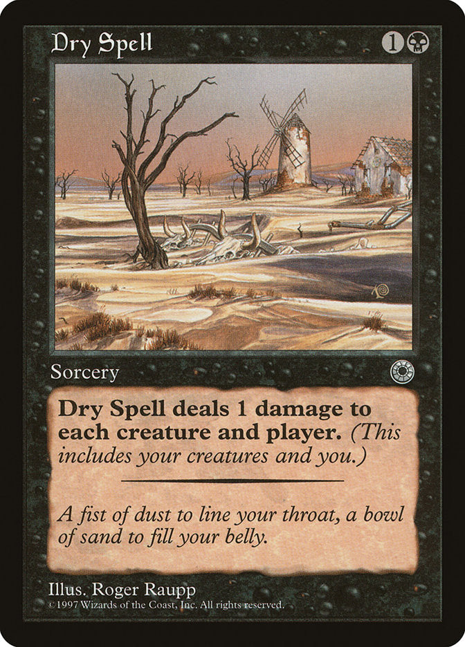 Seca / Dry Spell - Magic: The Gathering - MoxLand
