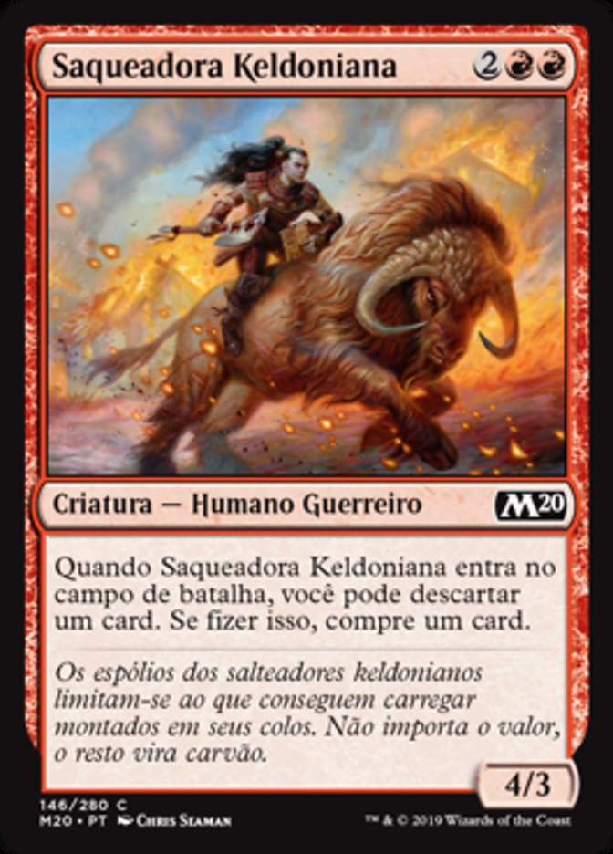 Saqueadora Keldoniana / Keldon Raider - Magic: The Gathering - MoxLand