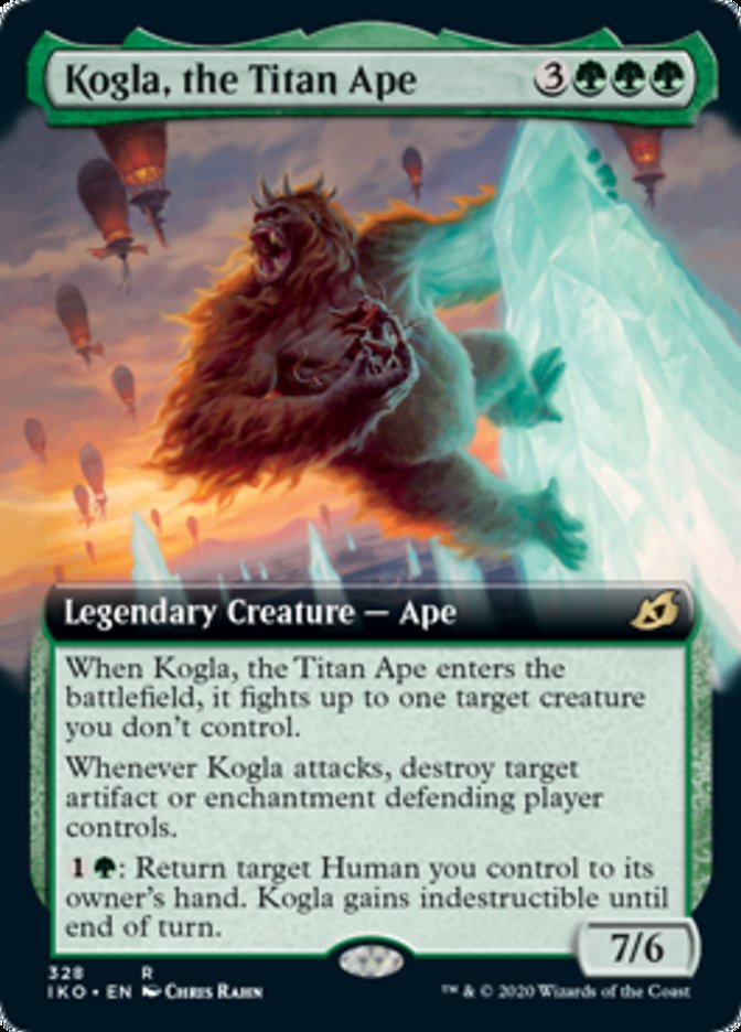 Kogla, o Símio Titânico / Kogla, the Titan Ape - Magic: The Gathering - MoxLand