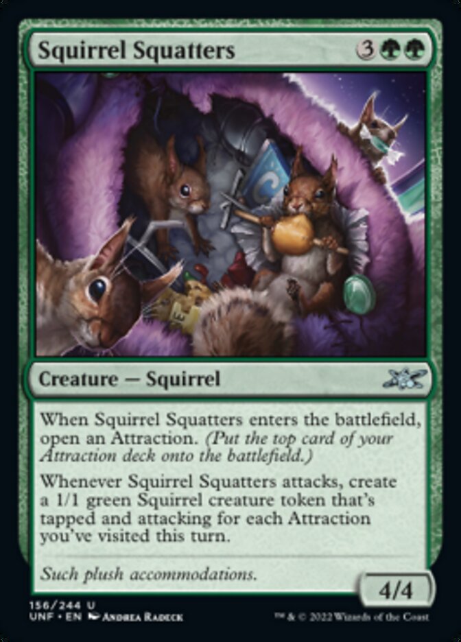 Squirrel Squatters - Magic: The Gathering - MoxLand