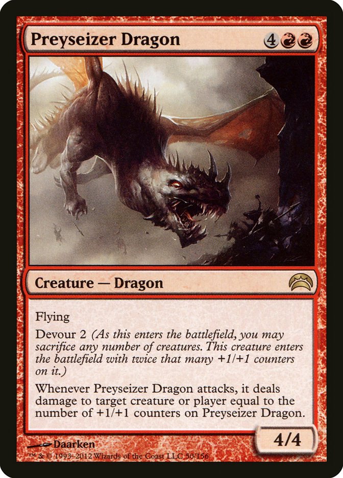 Preyseizer Dragon / Preyseizer Dragon - Magic: The Gathering - MoxLand