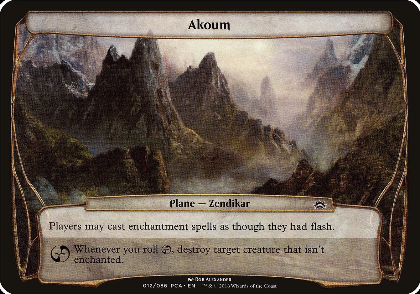 Akoum - Magic: The Gathering - MoxLand