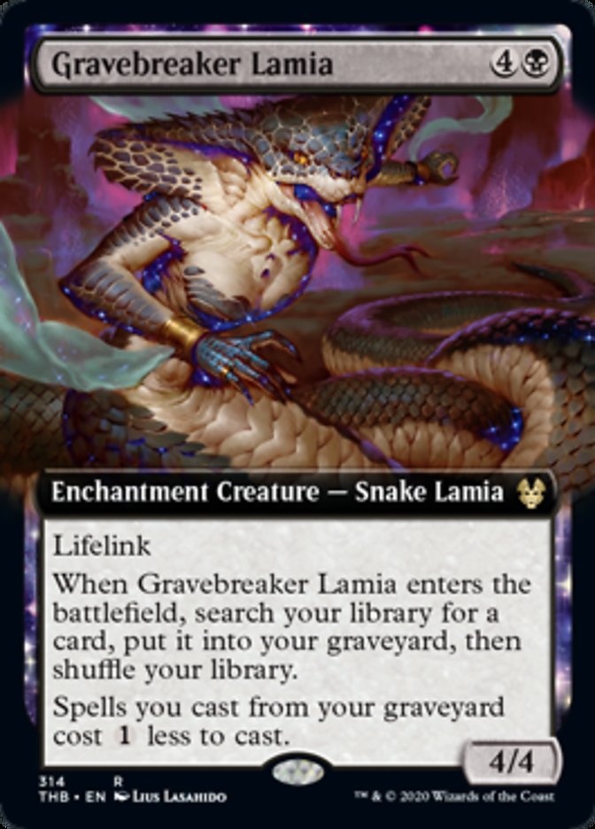 Lâmia Quebra-túmulos / Gravebreaker Lamia - Magic: The Gathering - MoxLand