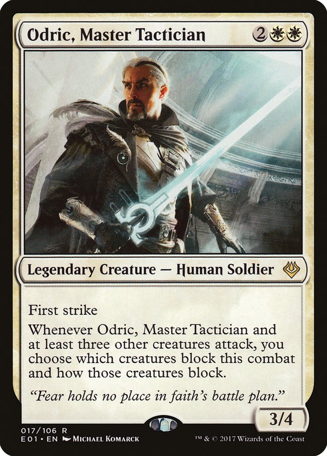 Odric, Estrategista Mestre / Odric, Master Tactician - Magic: The Gathering - MoxLand