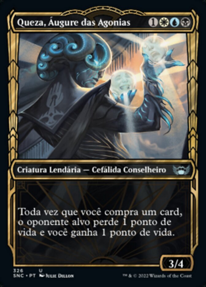 Queza, Áugure das Agonias / Queza, Augur of Agonies - Magic: The Gathering - MoxLand