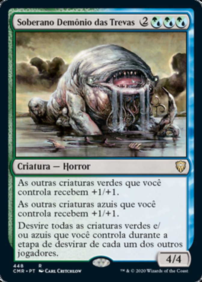 Soberano Demônio das Trevas / Murkfiend Liege - Magic: The Gathering - MoxLand