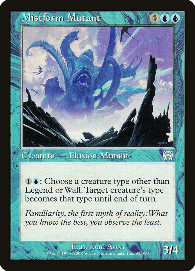 Mutante Nebuliforme / Mistform Mutant - Magic: The Gathering - MoxLand