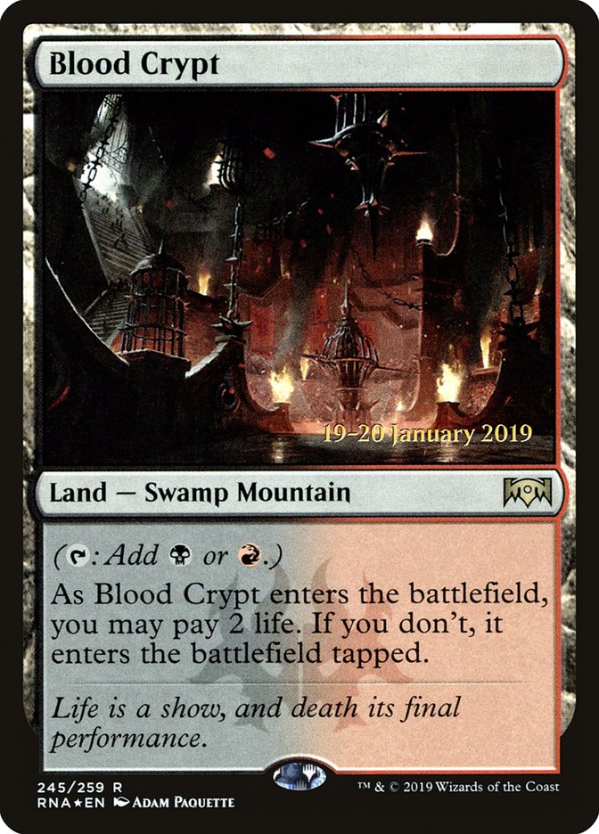 Cripta de Sangue / Blood Crypt - Magic: The Gathering - MoxLand