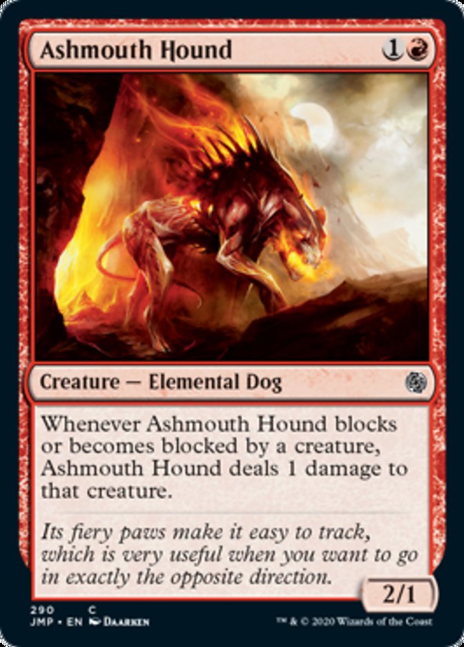 Sabujo de Boca Cinzenta / Ashmouth Hound - Magic: The Gathering - MoxLand