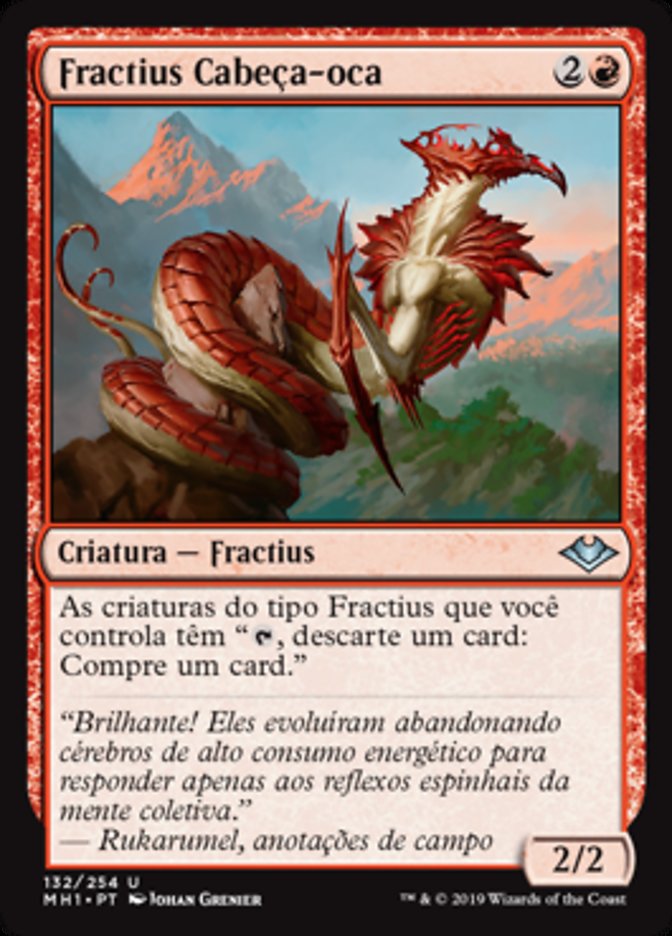 Fractius Cabeça-oca / Hollowhead Sliver - Magic: The Gathering - MoxLand