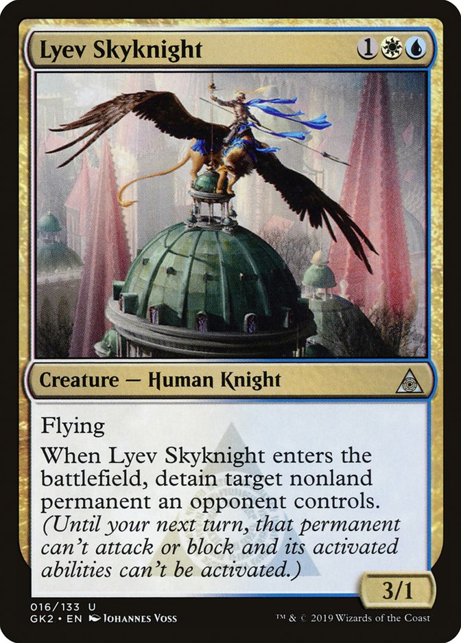 Cavaleiro Celeste Lyev / Lyev Skyknight - Magic: The Gathering - MoxLand